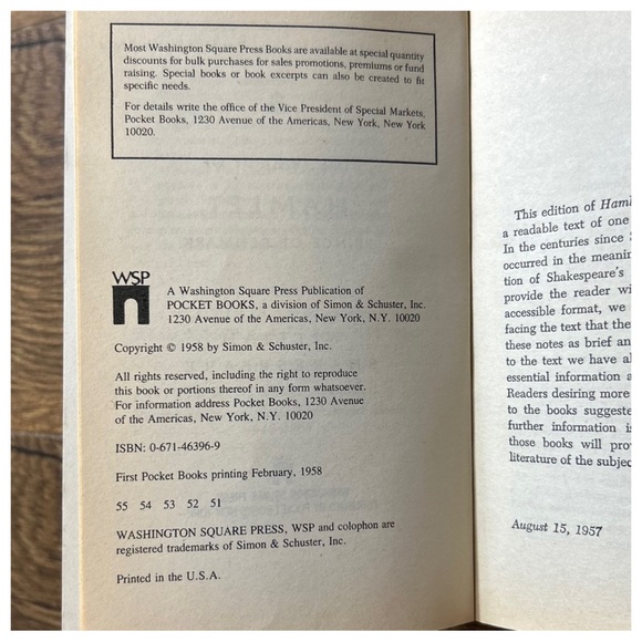 Hamlet William Shakespeare - Picture 4 of 6